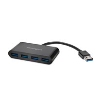 Hub USB 3.0 de cuatro puertos UH4000: negro