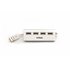 HUB sobremesa de aluminio con 4 puertos USB 2.0