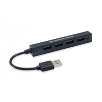 HUBBIES05B hub de interfaz USB 2.0 480 Mbit/s Negro