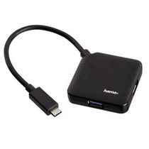 00135750 hub de interfaz USB 3.2 Gen 1 (3.1 Gen 1) Type-C 5000 Mbit/s Negro