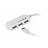 Cable extensor USB 2.0 de 12 m con hub de cuatro puertos (soporta conexión en cadena hasta 60 m)