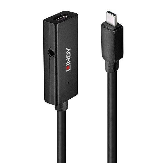 43356 hub de interfaz USB 3.2 Gen 1 (3.1 Gen 1) Type-C 5000 Mbit/s Negro