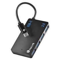 WONDER IHUB4 USB 3.2 Gen 1 (3.1 Gen 1) Type-A 480 Mbit/s Negro