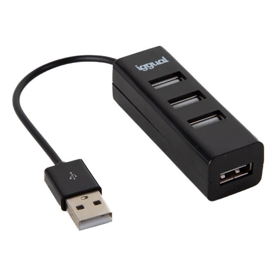 Hub USB 2.0 x 4 puertos HUB-A-4p