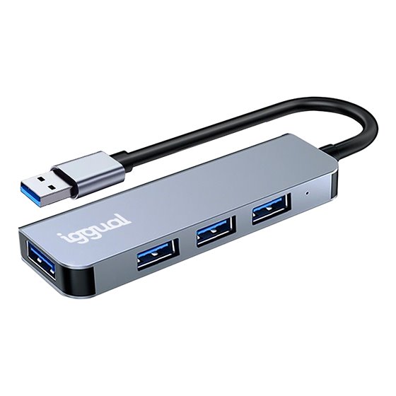 Hub USB-A 3.0 x 4 puertos USB-A 3.0