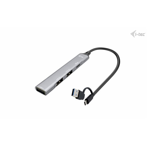 USB-C/USB-A Metal HUB 1x USB 3.0 + 3x USB 2.0