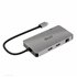 CSV-1593 hub de interfaz USB 3.2 Gen 1 (3.1 Gen 1) Type-C 16200 Mbit/s Metálico