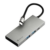 WONDER DOCK4 PRO USB Tipo C 5000 Mbit/s Aluminio