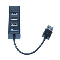 MRCS502 hub de interfaz 480 Mbit/s Negro