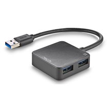 IHUB 3.0 TINY USB 3.2 Gen 1 (3.1 Gen 1) Type-A 5000 Mbit/s Negro