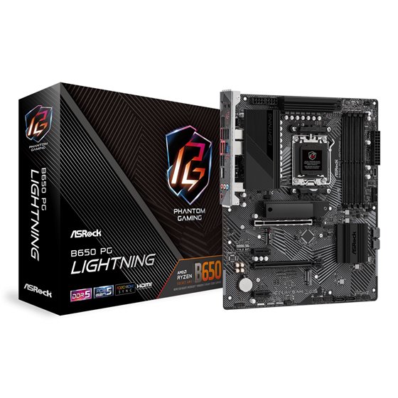 B650 PG Lightning AMD B650 Zócalo AM5 ATX