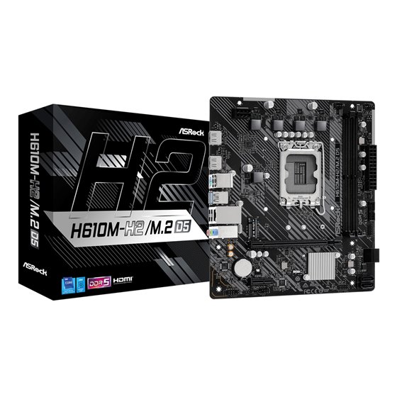 H610M-H2/M.2 D5 Intel H610 LGA 1700 micro ATX