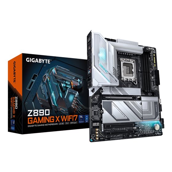 Placa base Z890 GAMING X WIFI7 - Compatible con CPUs Intel Core Ultra (Serie 2), VRM de 16+1+2 fases, hasta 8800MHz DDR5 (OC), 1