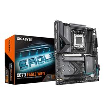 X870 EAGLE WIFI7 Placa Base - Compatible con CPUs AMD Ryzen 9000, 14+2+2 fases VRM, hasta 8000MHz DDR5 (OC), 1xPCIe 5.0 + 2xPCIe