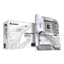 Placa base Z890 AORUS PRO ICE - Compatible con CPUs Intel Core Ultra (Serie 2), VRM de 16+1+2 fases, hasta 9500MHz DDR5 (OC), 1x