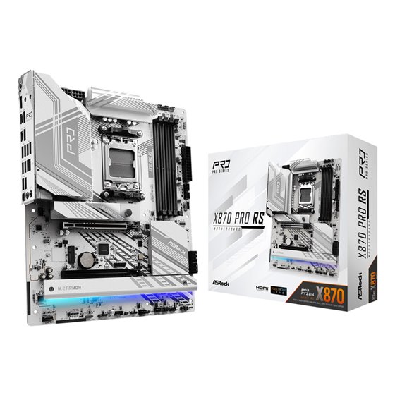 X870 PRO RS AMD X870 Zócalo AM5 ATX
