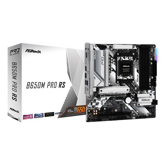 B650M Pro RS AMD B650 Zócalo AM5 micro ATX