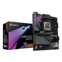 X870E AORUS MASTER Placa Base - Compatible con CPUs AMD Ryzen 9000, 16+2+2 fases VRM digitales, hasta 8600MHz DDR5 (OC), 3xPCIe 