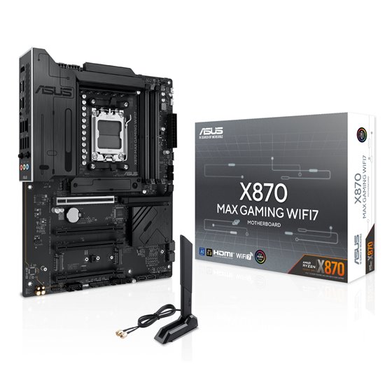 X870 MAX GAMING WIFI7 AMD X870 Zócalo AM5 ATX