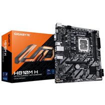 H810M H Placa base - Procesadores Intel Core Ultra (Serie 2), VRM de 4+1+2 fases, hasta 6400 MHz DDR5, 1xPCIe 4.0 M.2, LAN 1GbE,