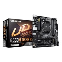 B550M DS3H R2 Placa base - Procesadores AMD Ryzen 5000, VRM de 5+3 fases, hasta 4733 MHz DDR4 (O.C.), 1x M.2 PCIe 4.0 + 1x M.2 P