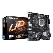 H610M D3W Placa Base - Compatible con procesadores Intel Core de 14ª generación, VRM de 5+1+1 fases, hasta 5600MHz DDR5, 1xPCIe 
