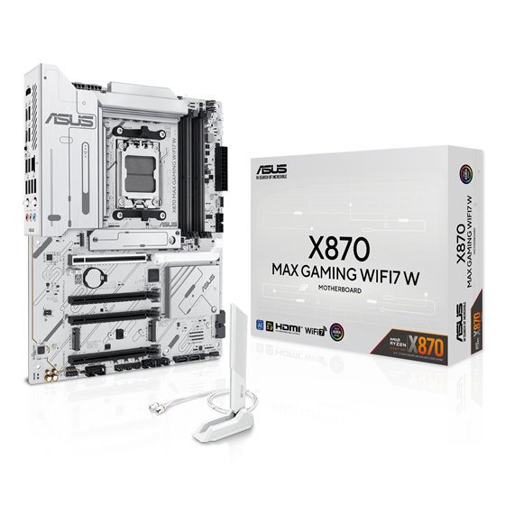 X870 MAX GAMING WIFI7 W AMD X870 Zócalo AM5 ATX