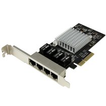 Tarjeta de Red PCI Express Ethernet Gigabit con 4 Puertos RJ45 Chipset Intel i350