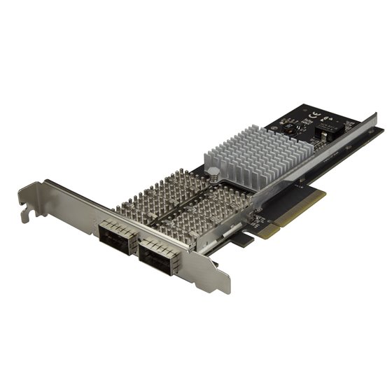 Tarjeta de Red QSFP+ 40G 2 Puertos - Adaptador Convergente QSFP+ Abierto Intel XL710 - NIC PCIe 40 Gigabit Ethernet - Tarjeta LA