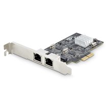 Tarjeta PCI Express de Red Ethernet 2 Puertos NBASE-T 2,5G - NIC I225-V - Tarjeta de Red de 2 Puertos para Ordenador de Sobremes