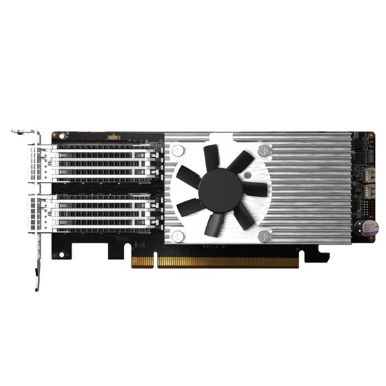 QXG-100G2SF-E810 adaptador y tarjeta de red Interno Fibra 100000 Mbit/s