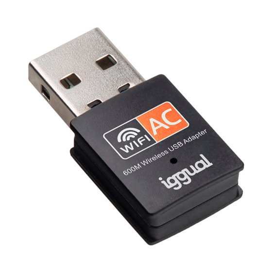 Adaptador USB Wifi 600 Mbps dual 2.4G/5G
