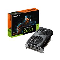 GeForce RTX 5050 WINDFORCE OC 8G Tarjeta Gráfica - 8GB GDDR6, 128bit, PCI-E 5.0, 2587MHz Frecuencia del núcleo, 2 x DP, 2 x HDMI