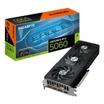 GeForce RTX 5060 EAGLE MAX OC 8G Tarjeta Gráfica – 8 GB GDDR7, 128 bits, PCI-E 5.0, frecuencia de núcleo 2550 MHz, 3 x DisplayPo