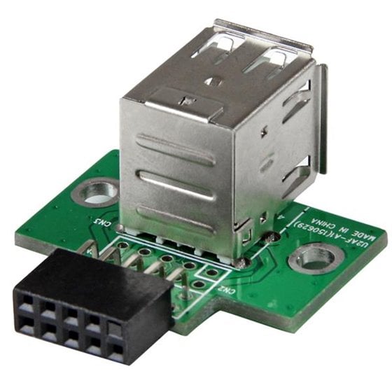 Adaptador Header USB de 2 Puertos para Placa Base