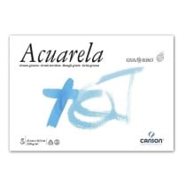 Bloc Encolado Acuarela CANSON Din-A4+ 240 g. x20 Hojas