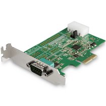 Tarjeta Adaptadora Serie PCI Express RS232 de 4 Puertos - Tarjeta Controladora Serie PCIe RS232 - PCIe a Serie DB9 - UART 16950 