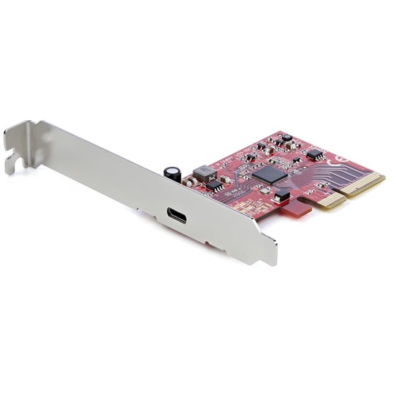 Tarjeta PCIe 1 Puerto USB-C 3.2 Gen 2x2 - Tarjeta Controladora PCI Express 3.0 x4 USB Tipo C SuperSpeed de 20Gbps - Tarjeta Adap