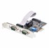 Tarjeta Serie PCIe de 2 Puertos - Tarjeta Serial PCI Express de 2 Puertos DB9 RS232/RS422/RS485 -Incluye Brackets de Perfil Bajo