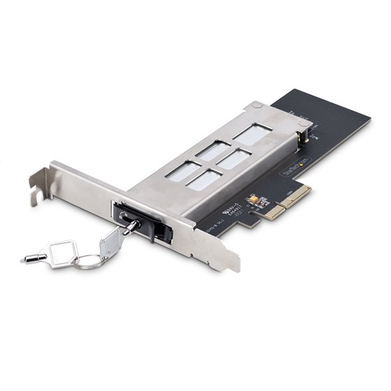 Tarjeta PCIe x4 a SSD NVMe M.2 - Rack Móvil Backplane con Bandeja Removible Hot Swap Intercambiable en Caliente - Bahía de Unida