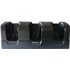 Three Slot Wireless Charging Dock estación dock para móvil Ordenador portátil Negro