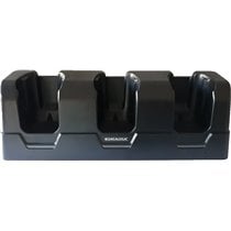 Three Slot Wireless Charging Dock estación dock para móvil Ordenador portátil Negro