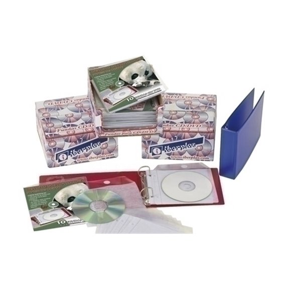 FUNDA CD/DVD IBERP. 130x130 SOL.2T P/10
