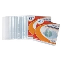FUNDA CD/DVD GRAFOPLAS 133x137 BOLSA 10