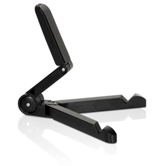 Portable Fold-up Stand Soporte pasivo Teléfono móvil/smartphone, Tablet/UMPC Negro