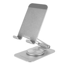MA-RSS, Soporte Plegable para Smartphone, Rotación Dinámica 360º + Ajuste en Altura y Ángulo 180º, Soporte Teléfono Móvil Portát