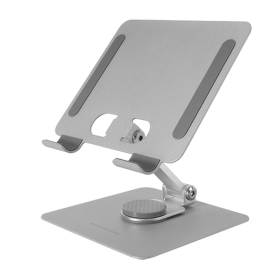 MA-RST, Soporte para Tablet y Convertibles 2en1 hasta 13", Giratorio 360º + Ajustable en Altura y Ángulo 180º, Soporte Tablet Pl
