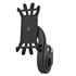 Rotary smartphone holder for bike/e-scooter Soporte pasivo Teléfono móvil/smartphone Negro