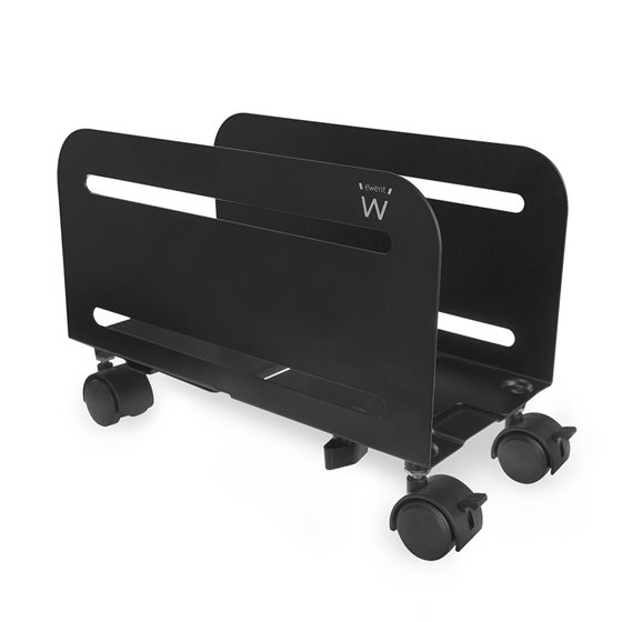EW1291 soporte de CPU Carro para equipo informático Negro