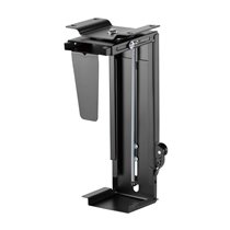 Soporte Giratorio y Altura Personalizable para CPU por Debajo de Escritorio con Mango de Bloqueo Fácil
